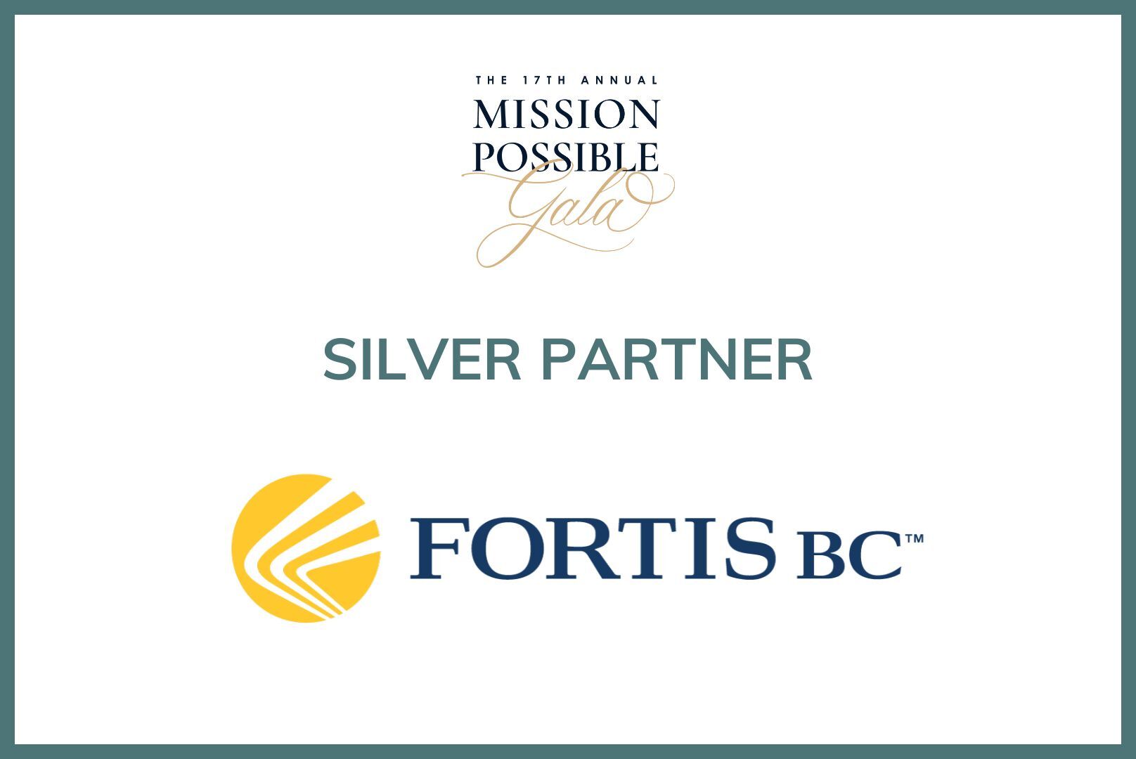 FortisBC: Gala 2025 Silver Partner